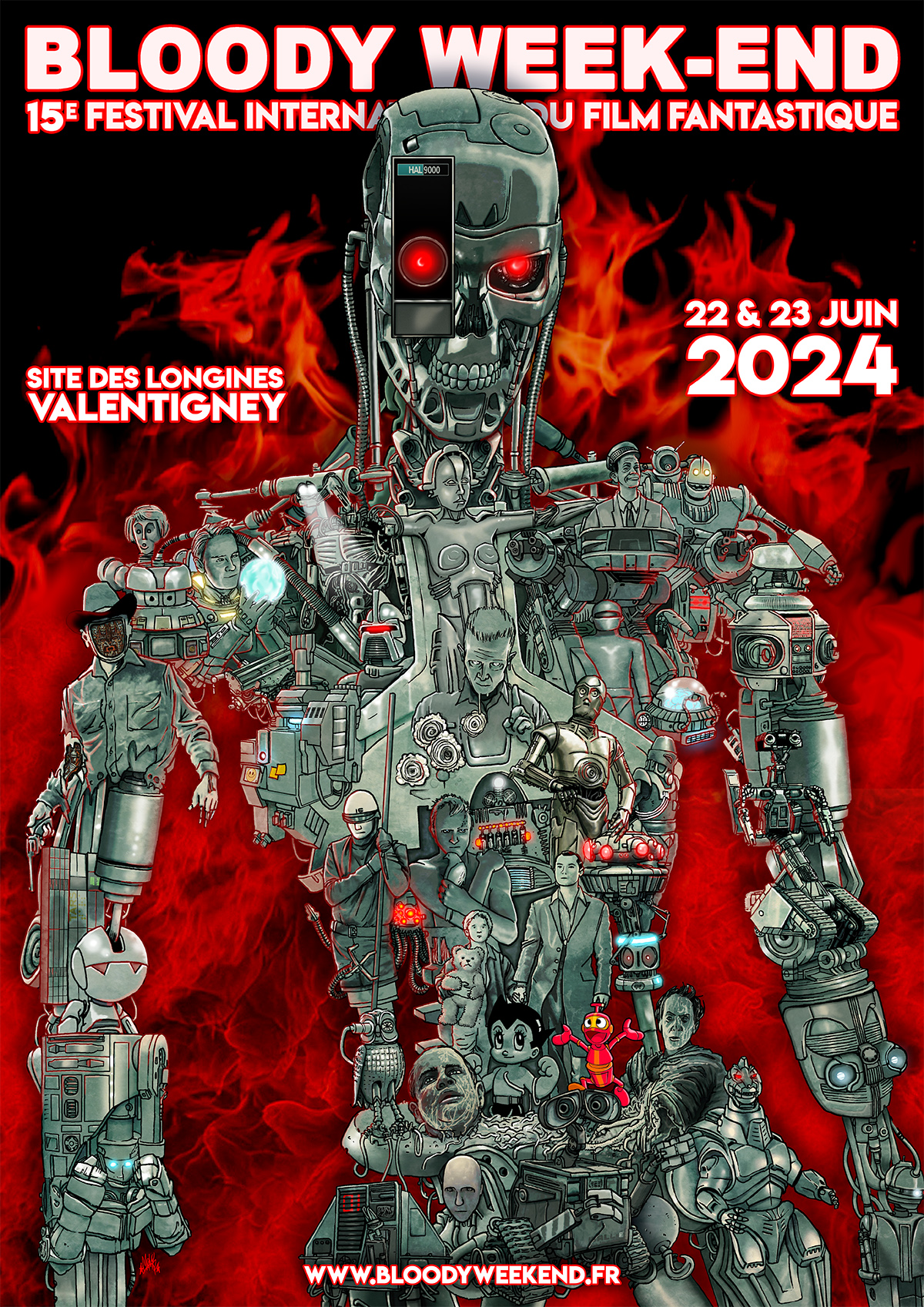 Le Bloody Week-End dévoile son affiche.